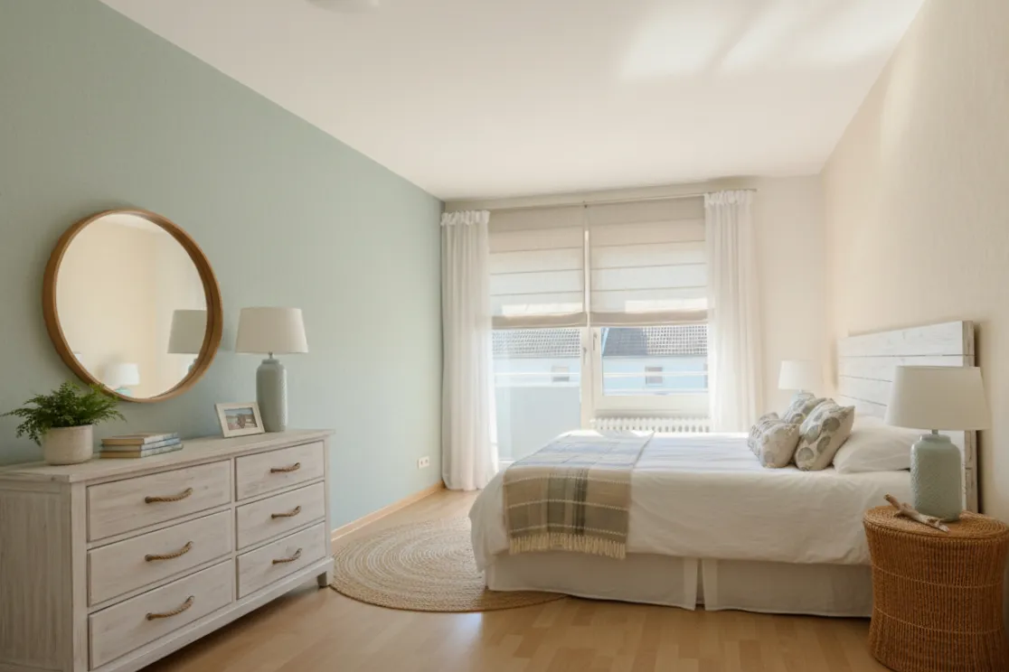 Schlafzimmer digital eingerichtet