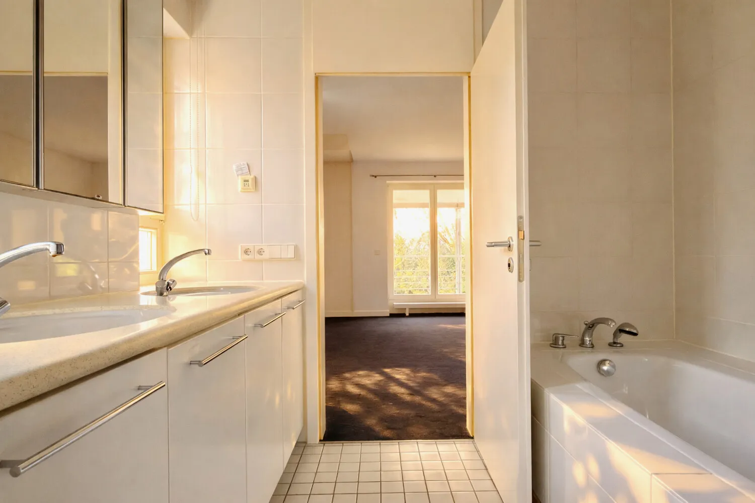 Bad en suite im Erdgeschoss