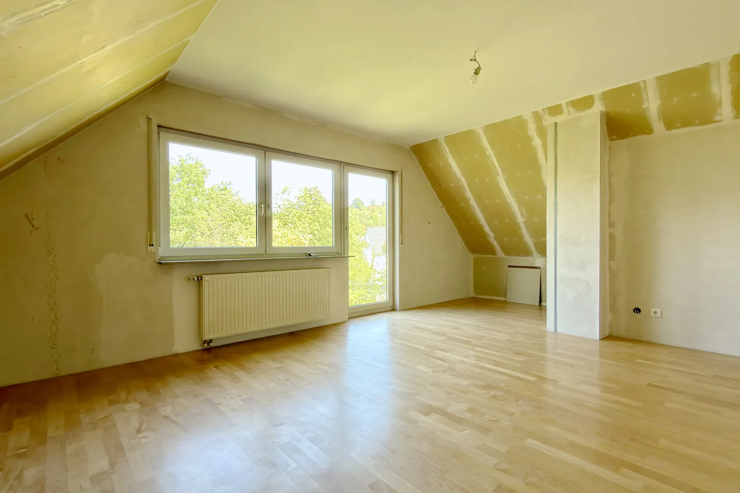 Schlafzimmer II im Dachgeschoss