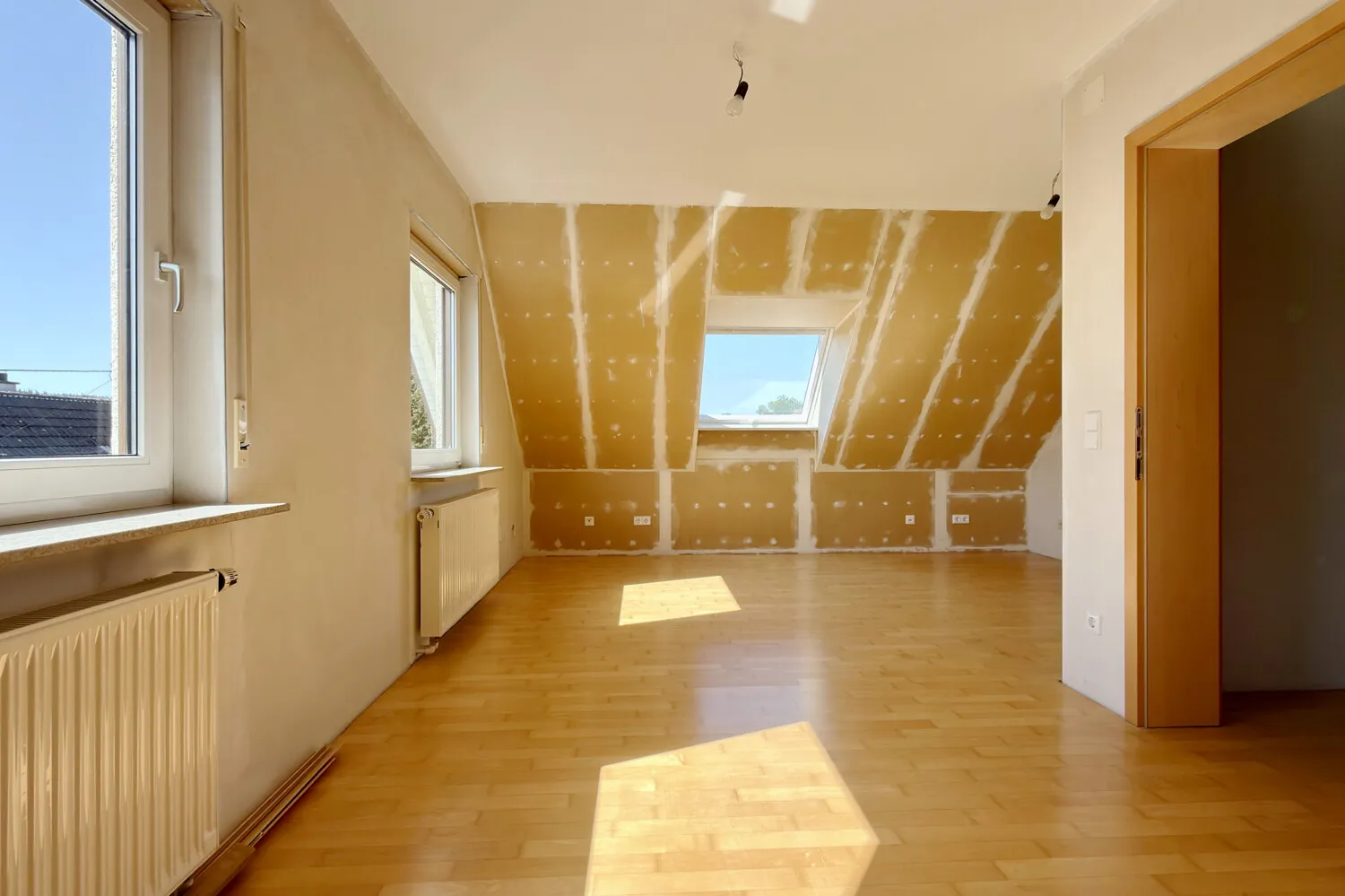 Schlafzimmer I im Dachgeschoss