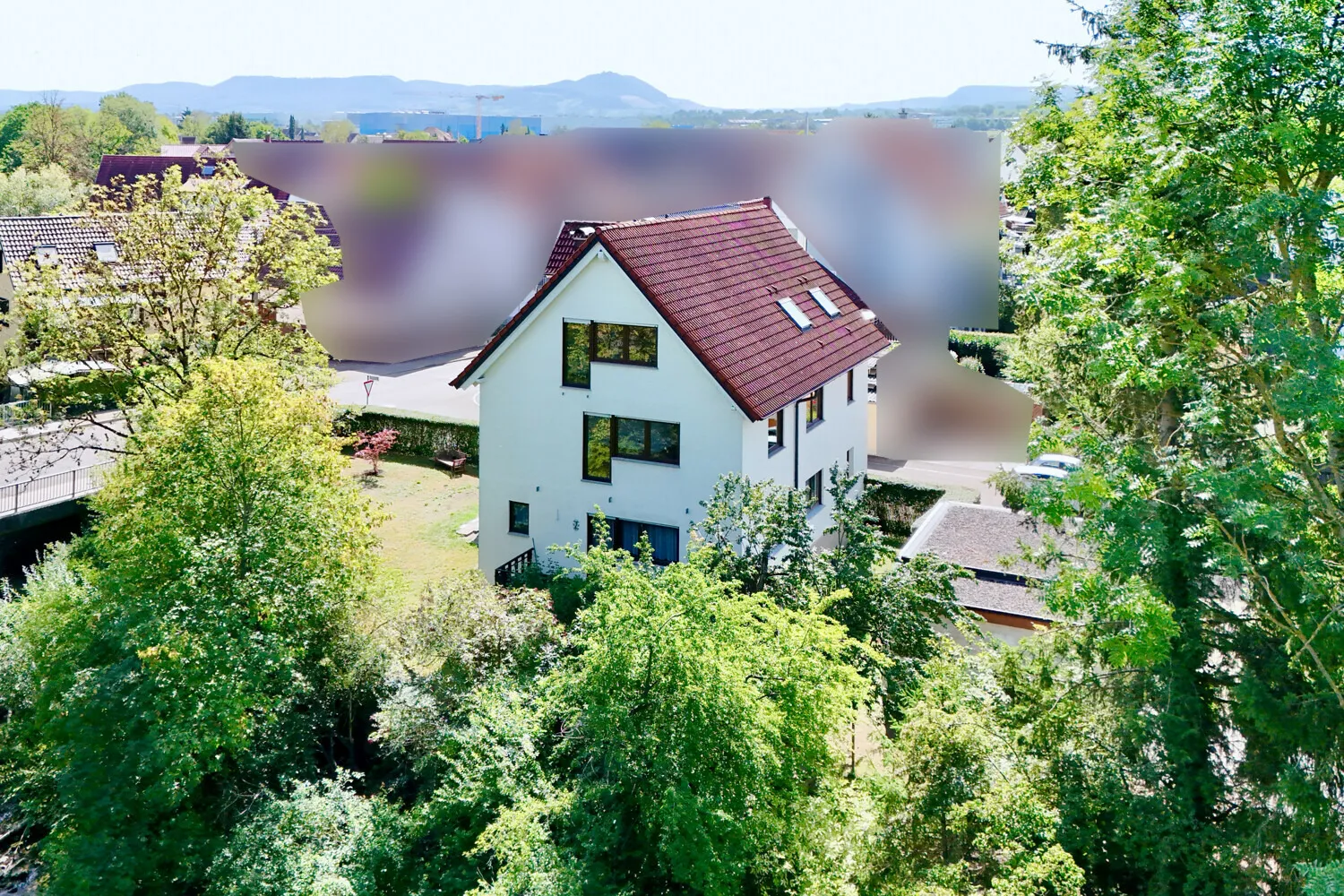 Rückansicht Wohnhaus