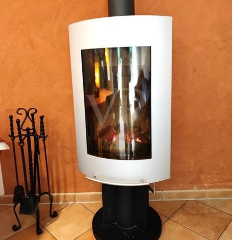 Kamin im Wohnzimmer