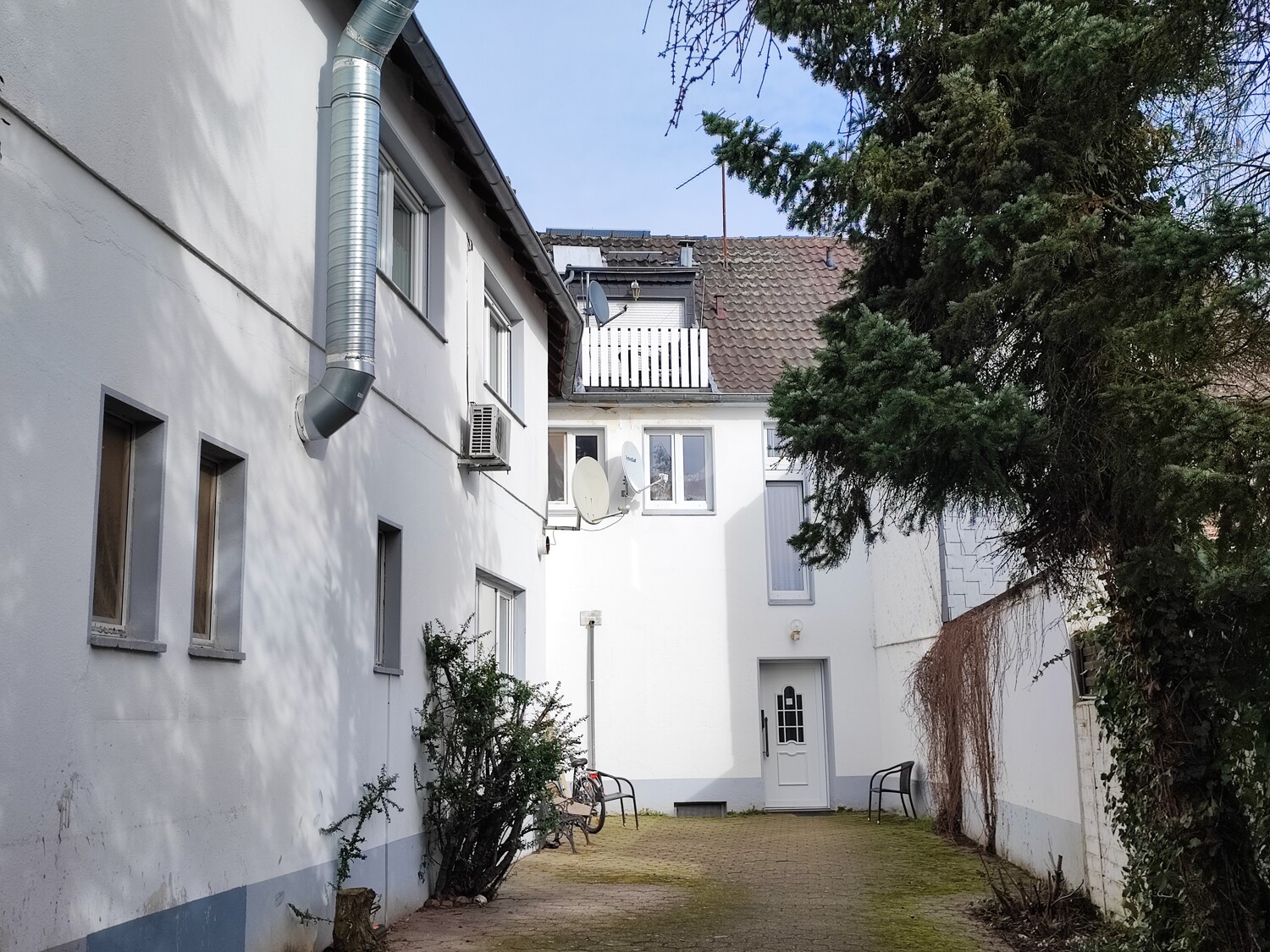 Rückansicht der WG