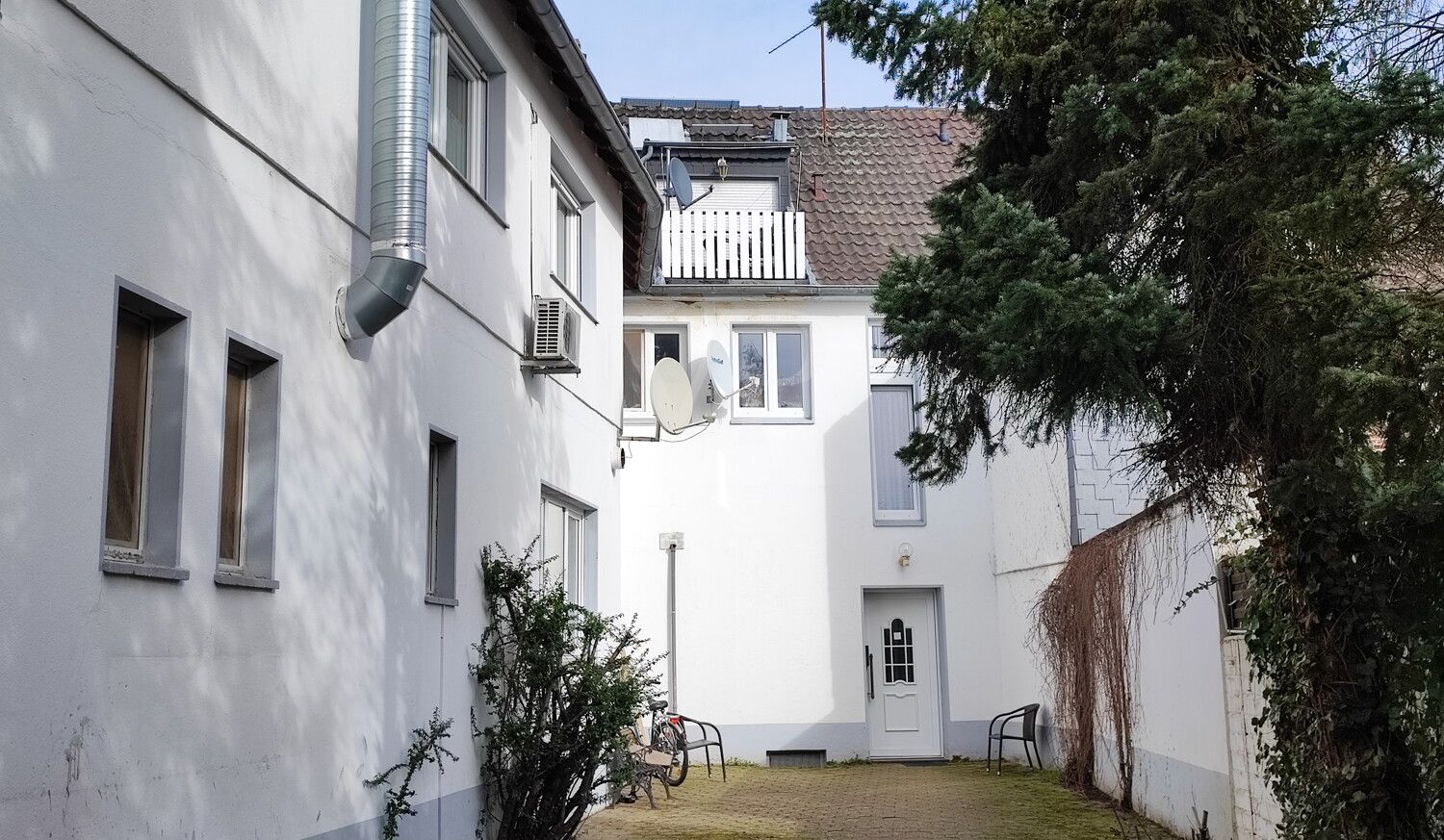 Rückansicht der WG