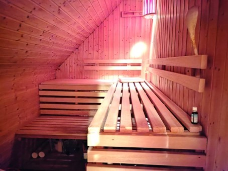 Sauna im Anbau