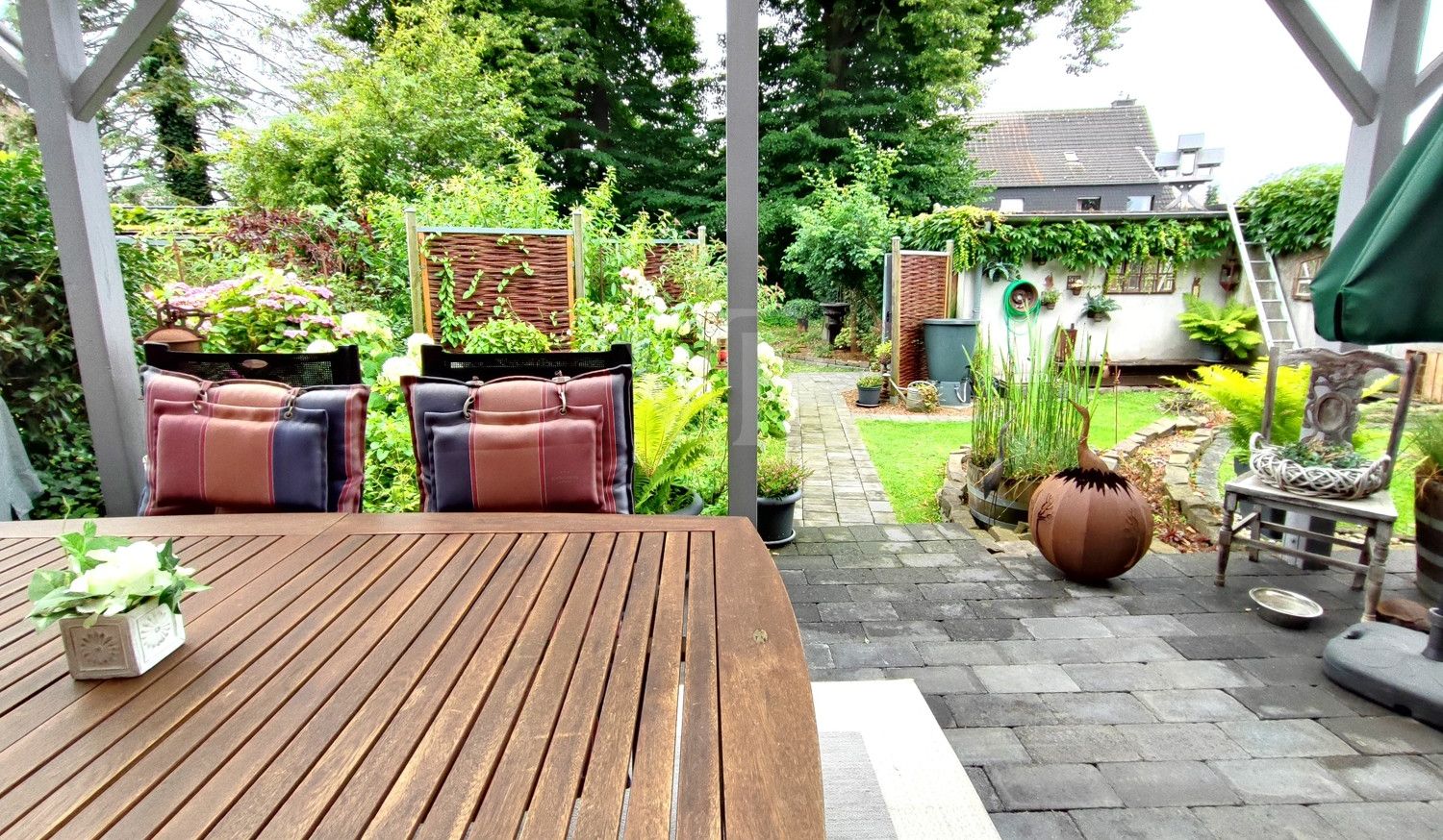 Blick in den Garten