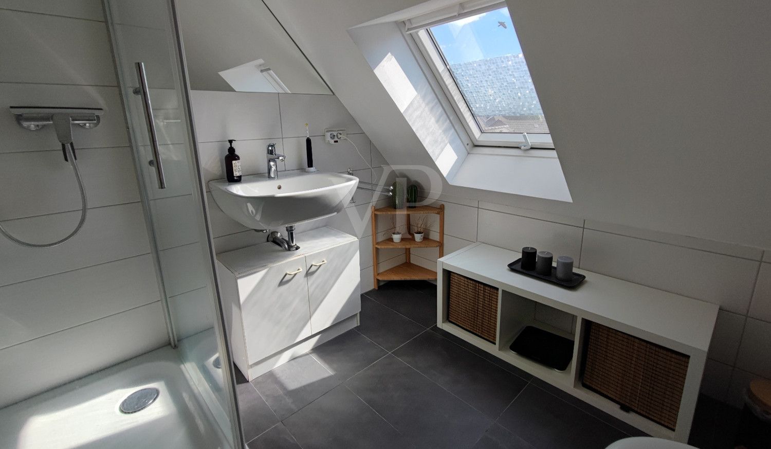 Badezimmer Dachgeschoss