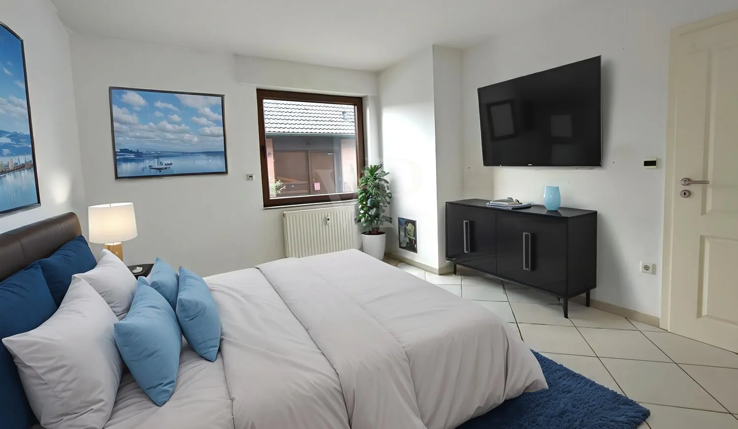 EG Schlafzimmer (mit KI eingerichtet)