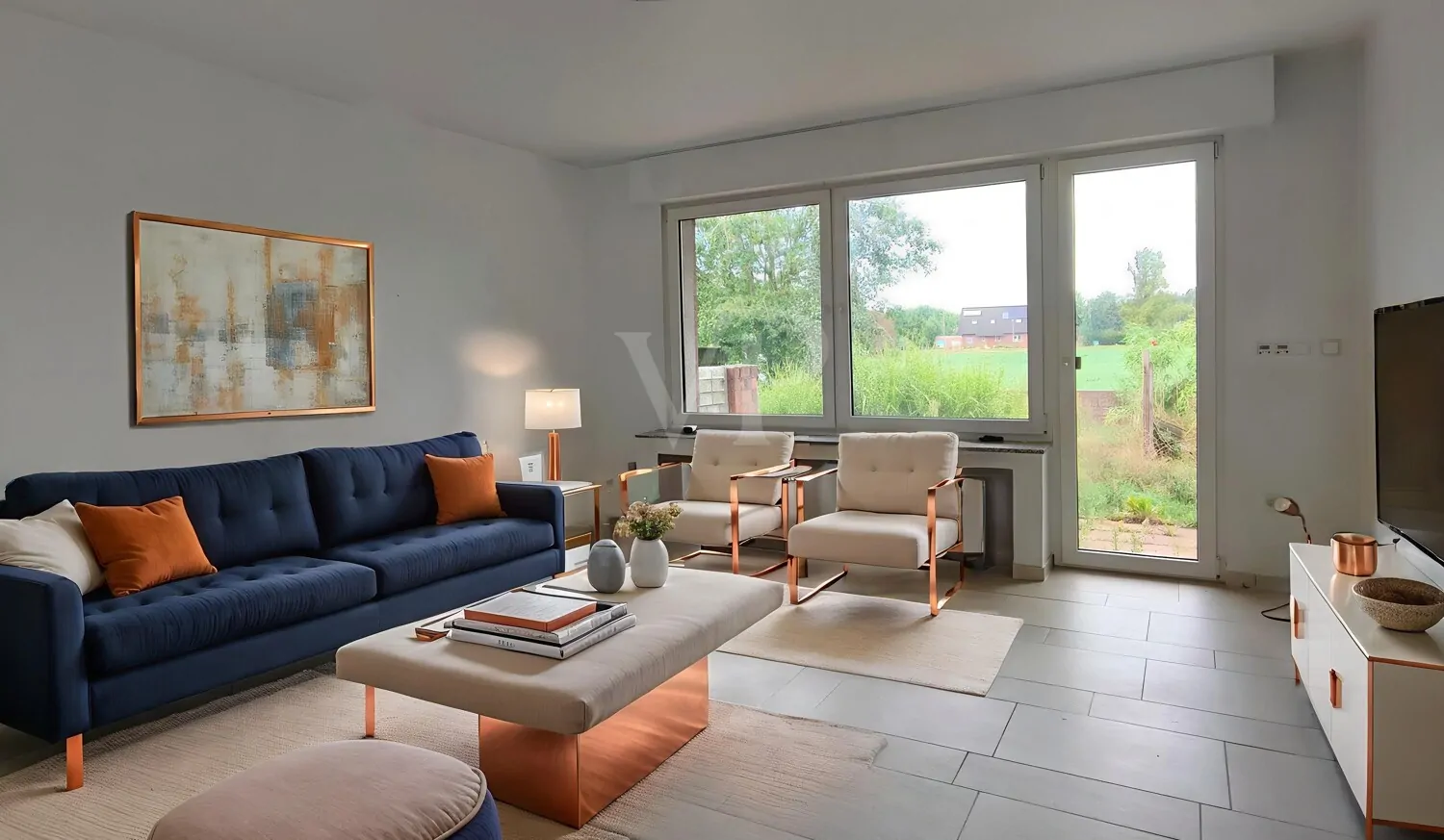 EG Wohnzimmer (mit KI eingerichtet)