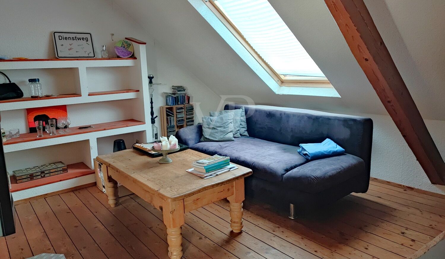 Wohnzimmer im DG