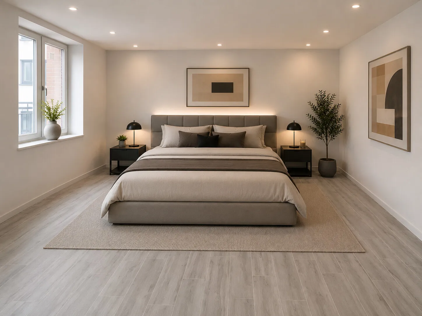 Schlafzimmer m. Möbel KI