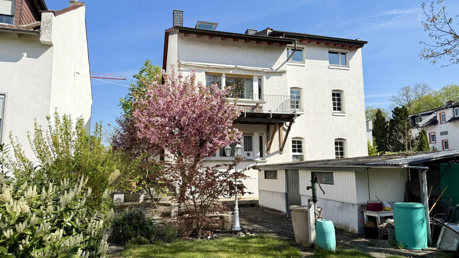 Haus Rückansicht
