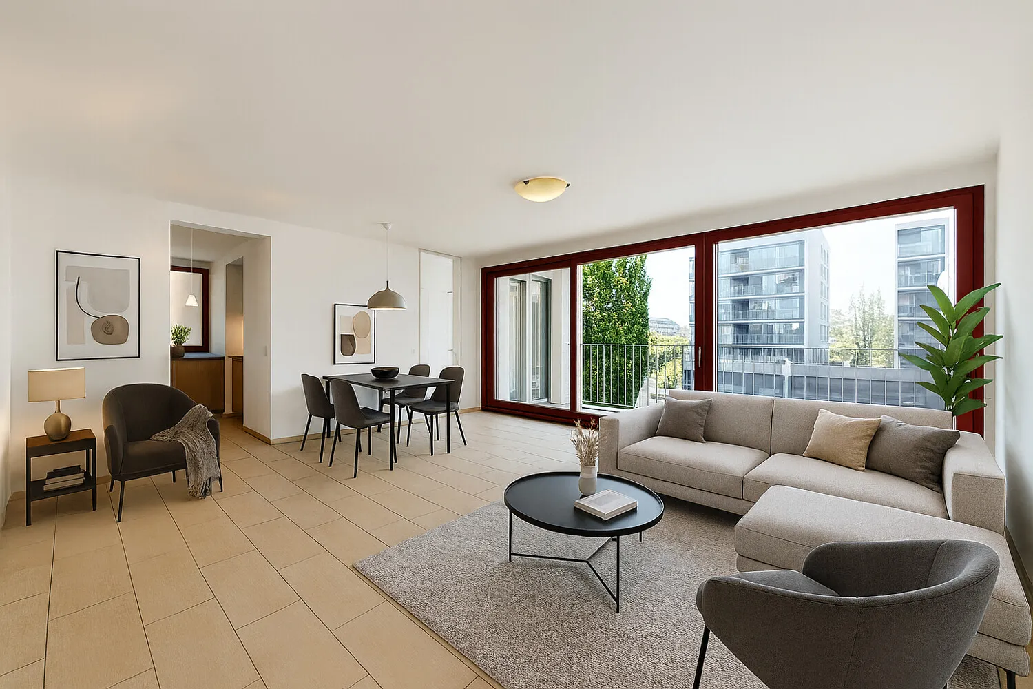 Wohnzimmer Visualisierung