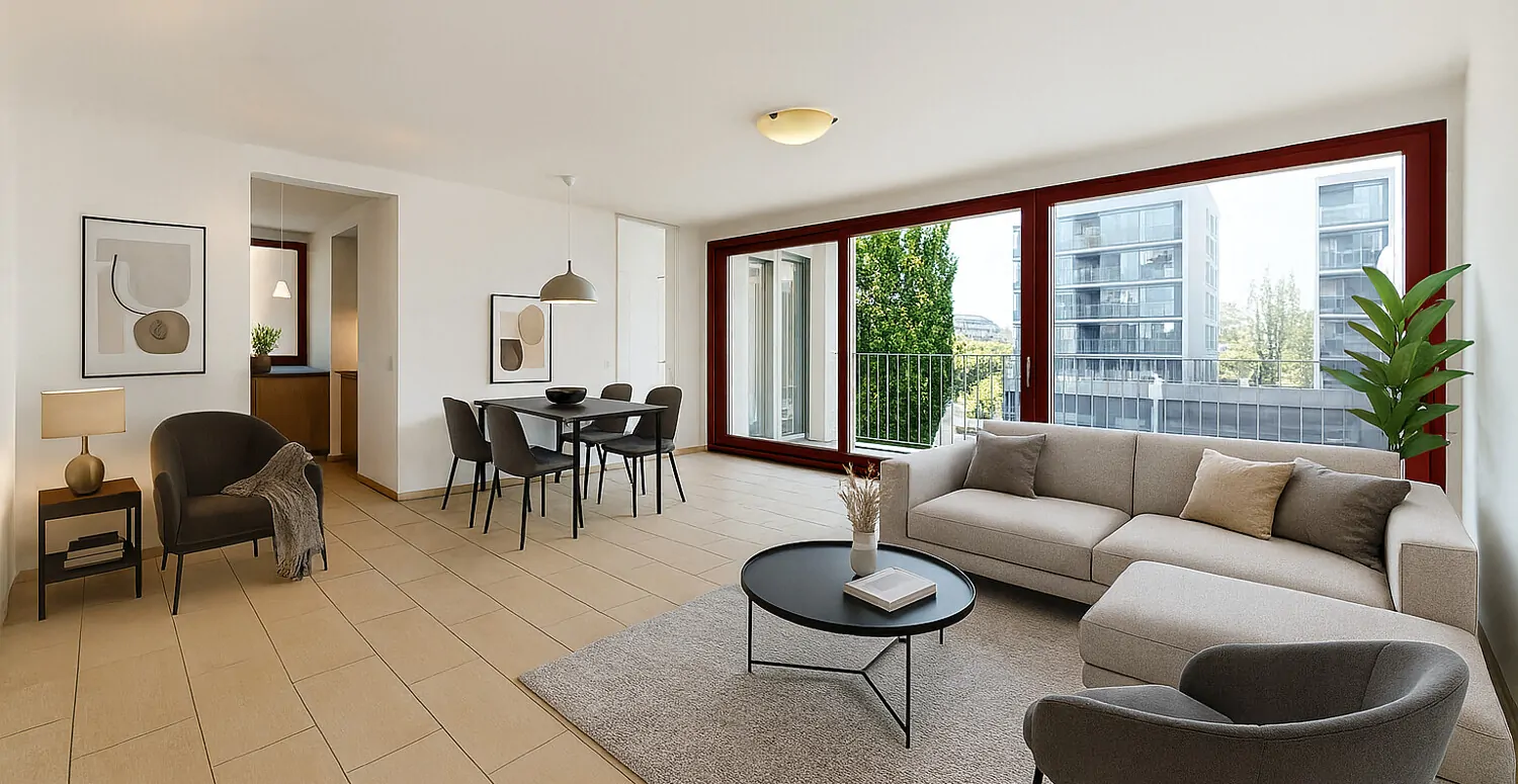 Wohnzimmer Visualisierung