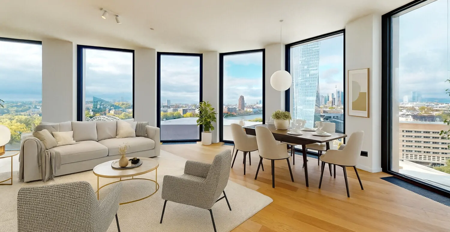 Wohnbereich Visualisierung