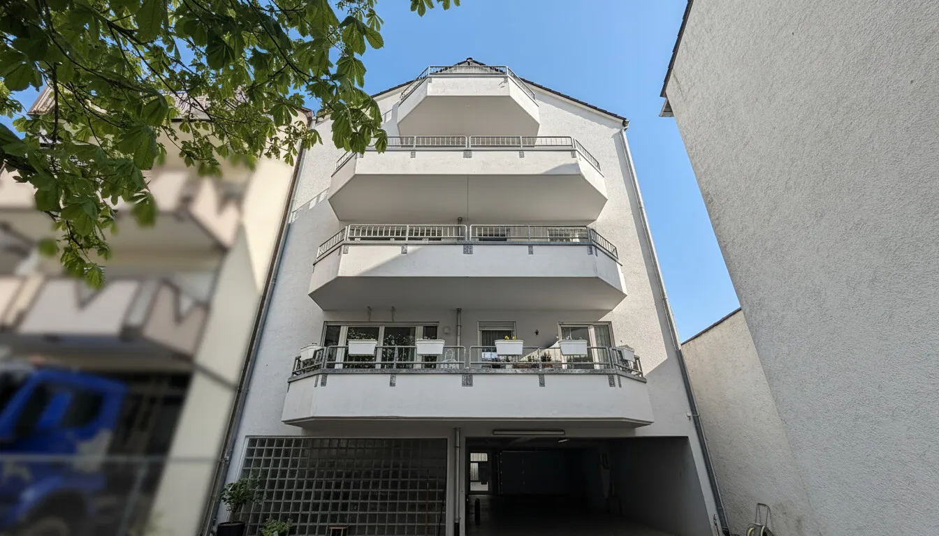 Haus Hinteransicht
