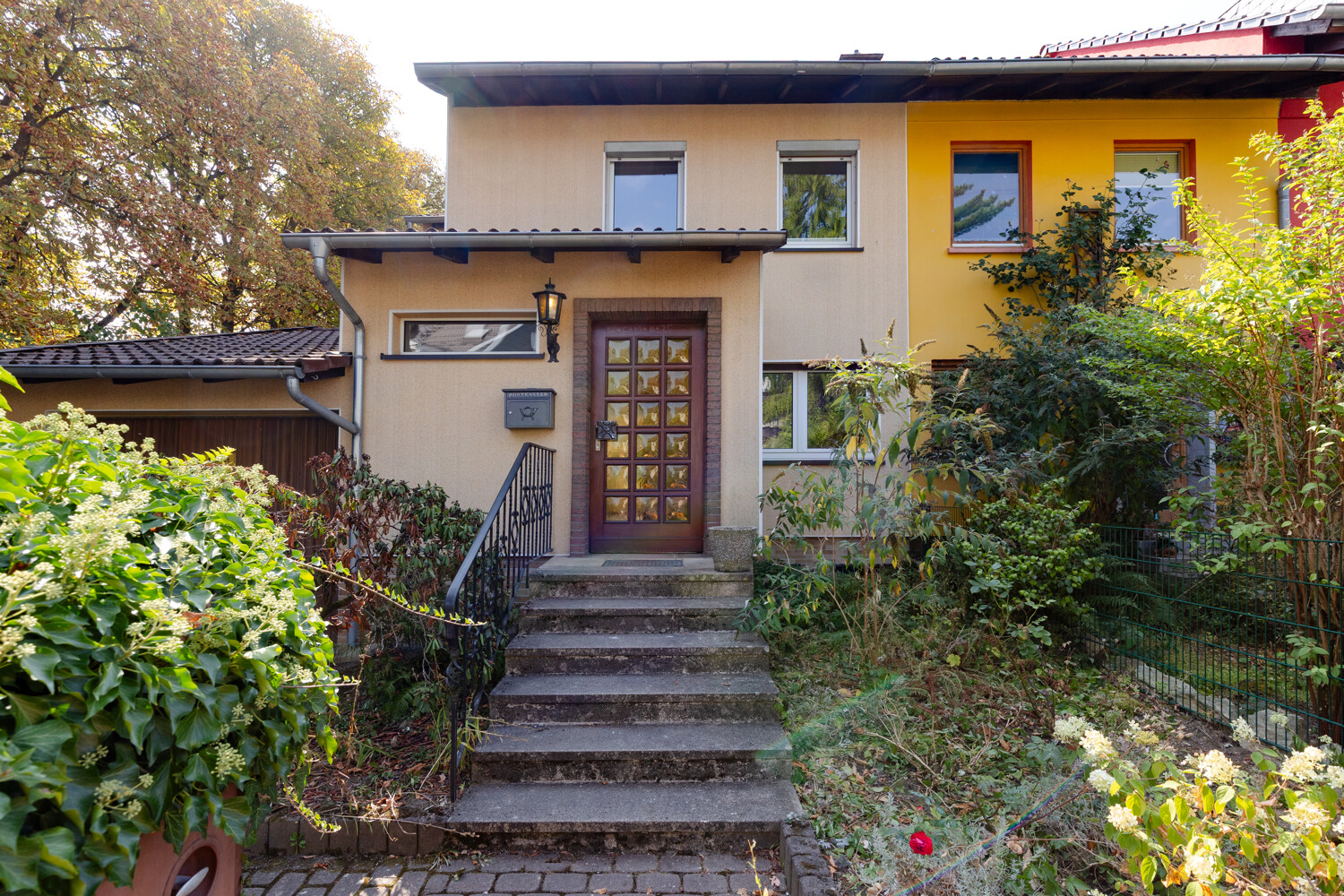 Vordere Hausansicht