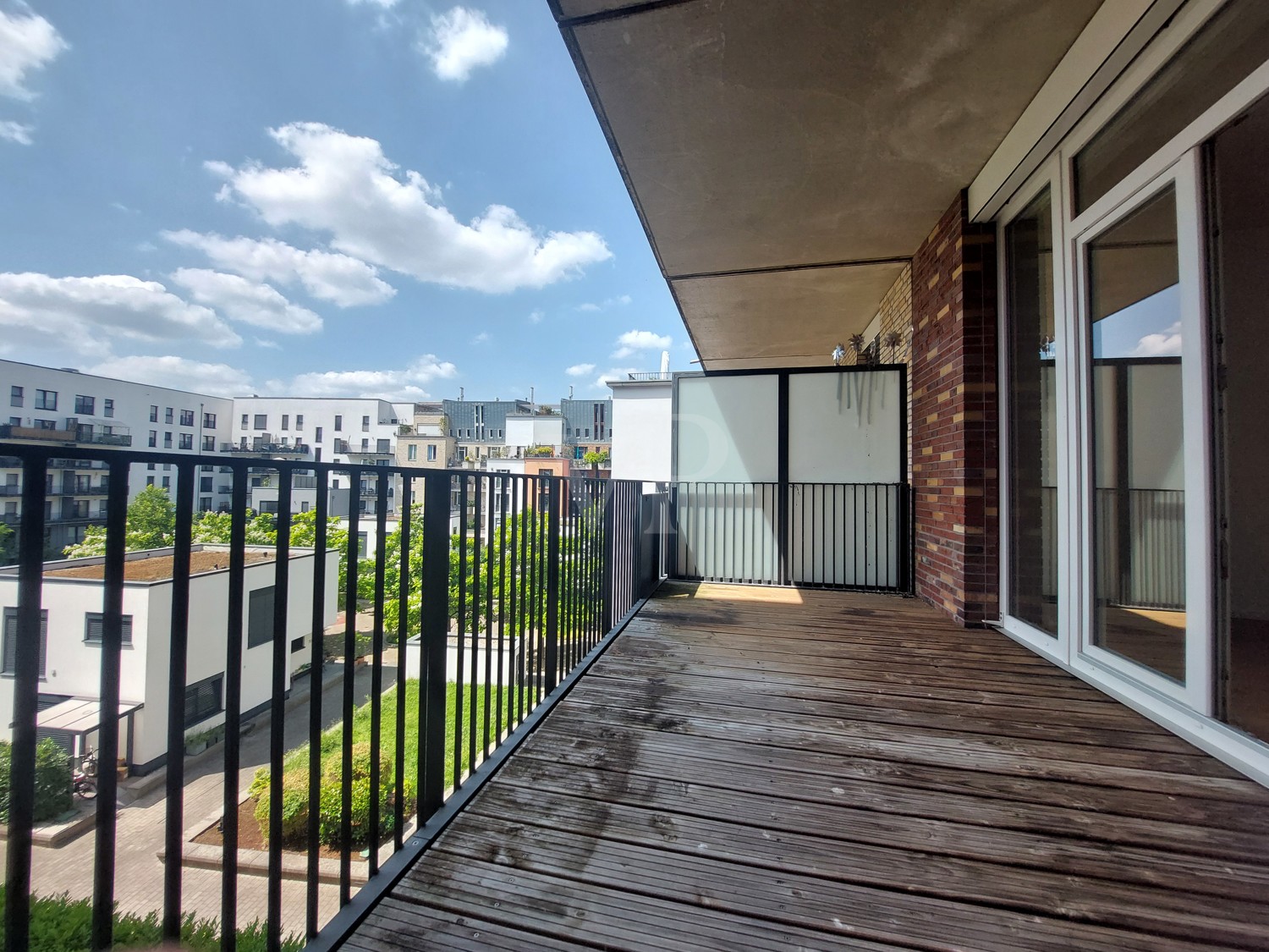 Balkon zur Hofseite