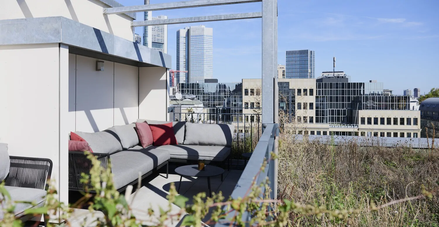 Dachterrasse Ansicht II