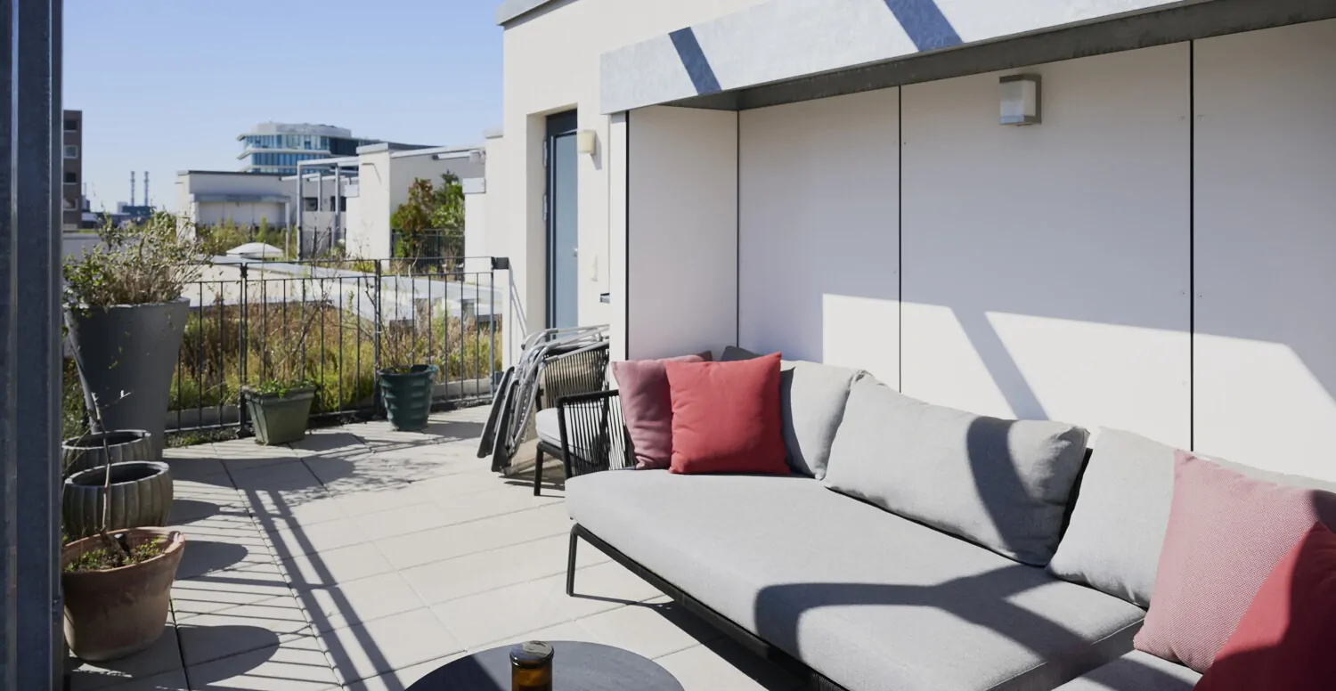 Dachterrasse Ansicht I