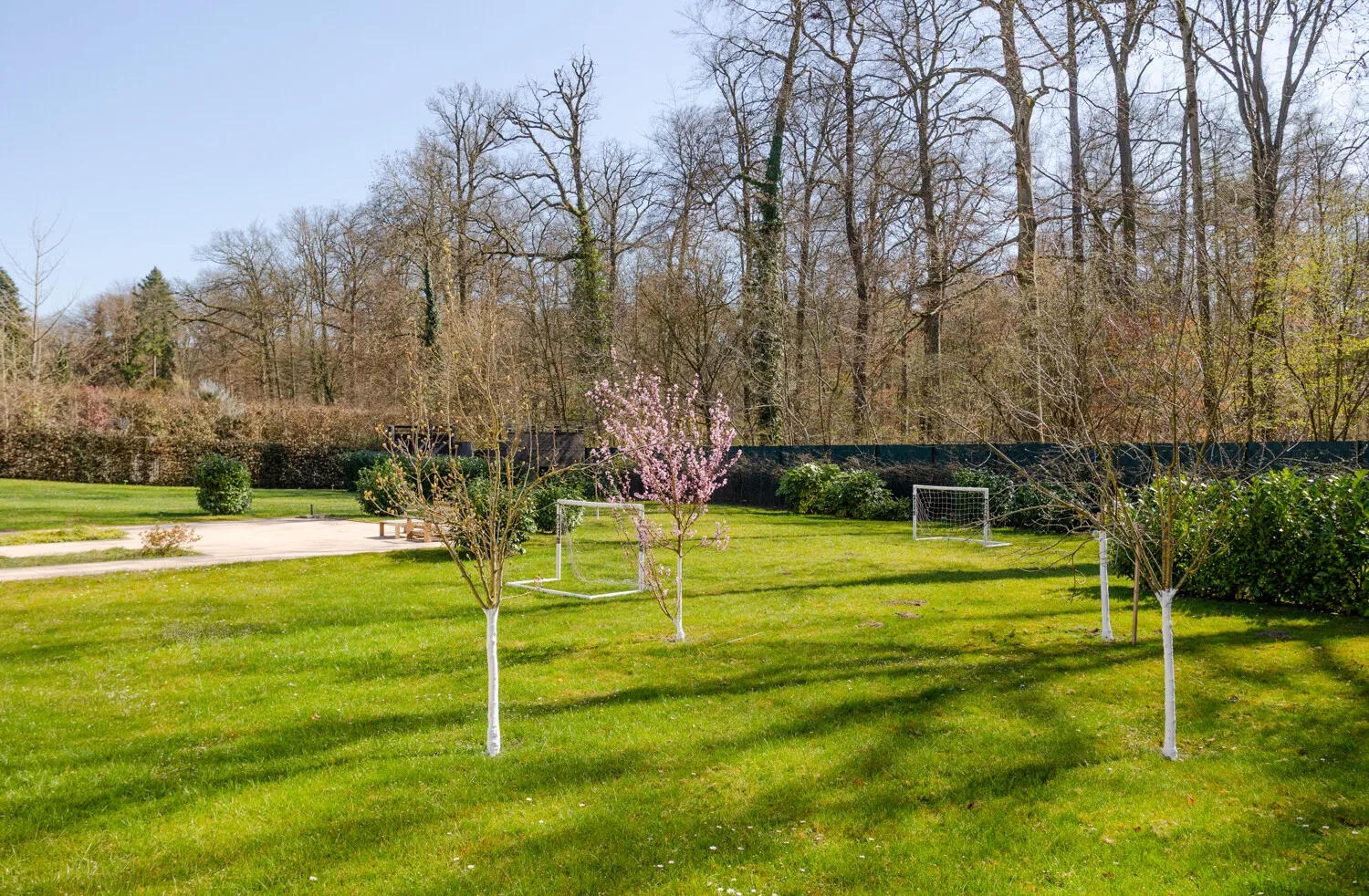 Teilansicht Parkgrundstück