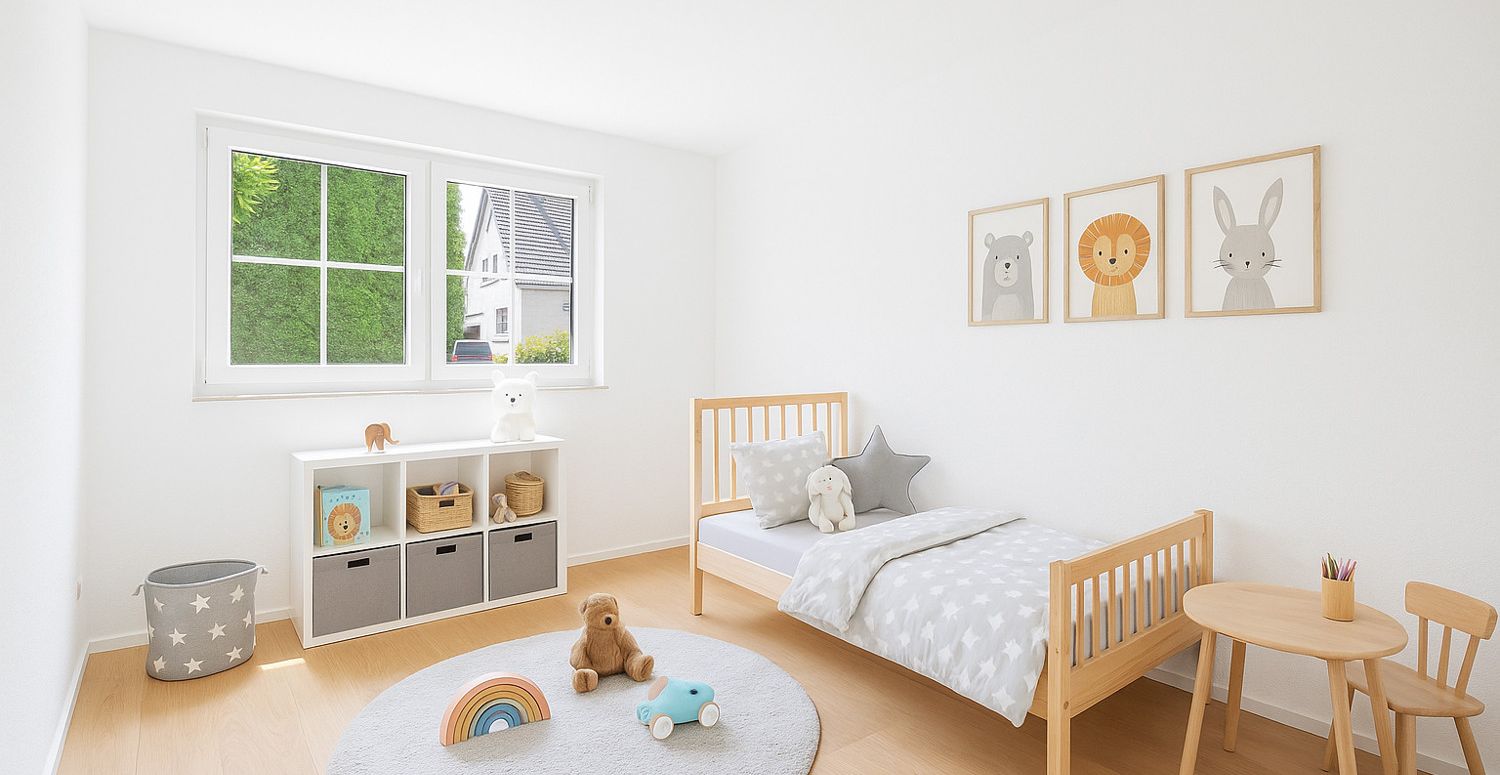 Kinderzimmer KI Einrichtungsbeispiel