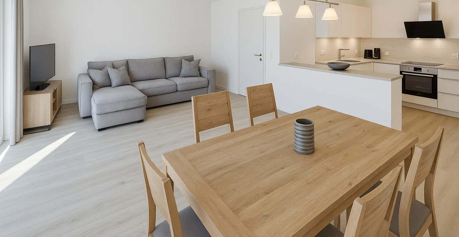 Wohn u. Essbereich (Wohnbeispiel)