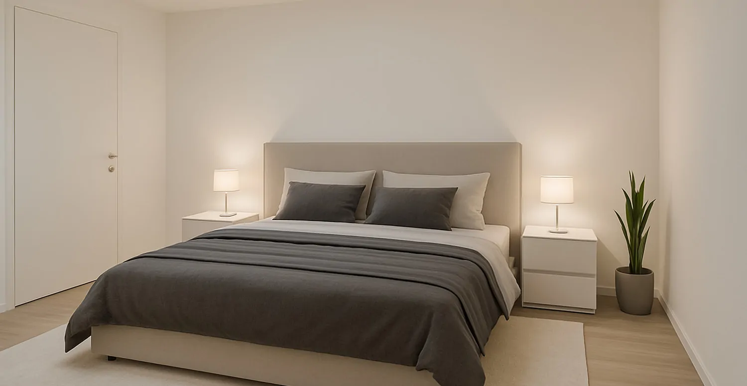 Schlafzimmer (Wohnbeispiel)