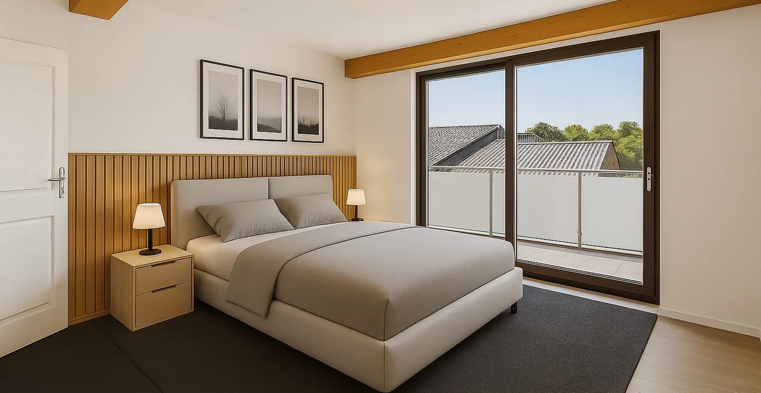 Einrichtungsbeispiel Elternschlafzimmer