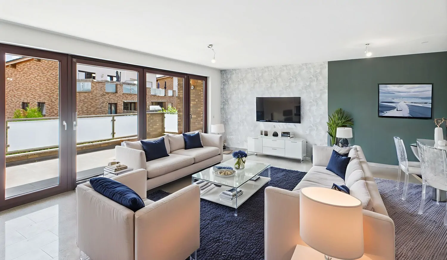 Einrichtungsbeispiel Wohnzimmer