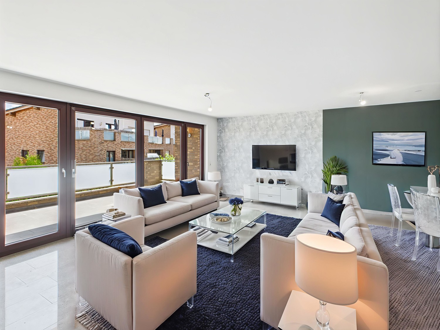 Einrichtungsbeispiel Wohnzimmer