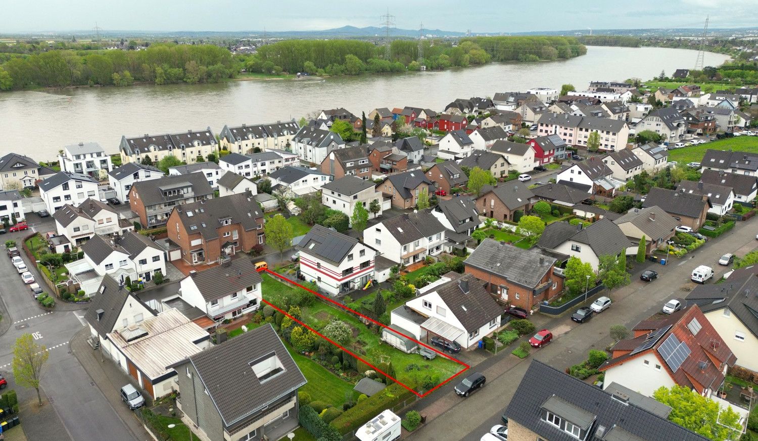 Luftbild Grundstück