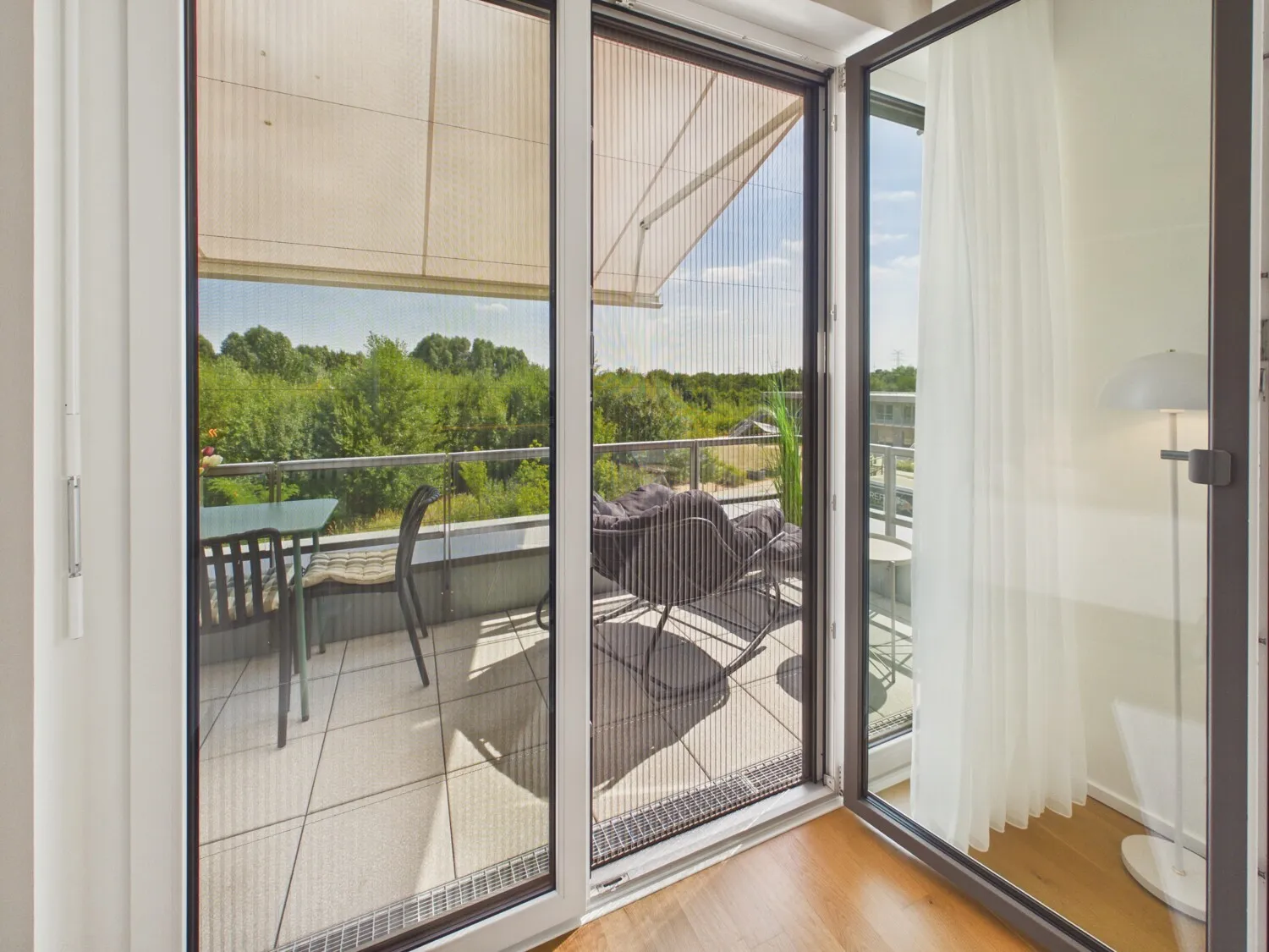 Zugang zum Balkon