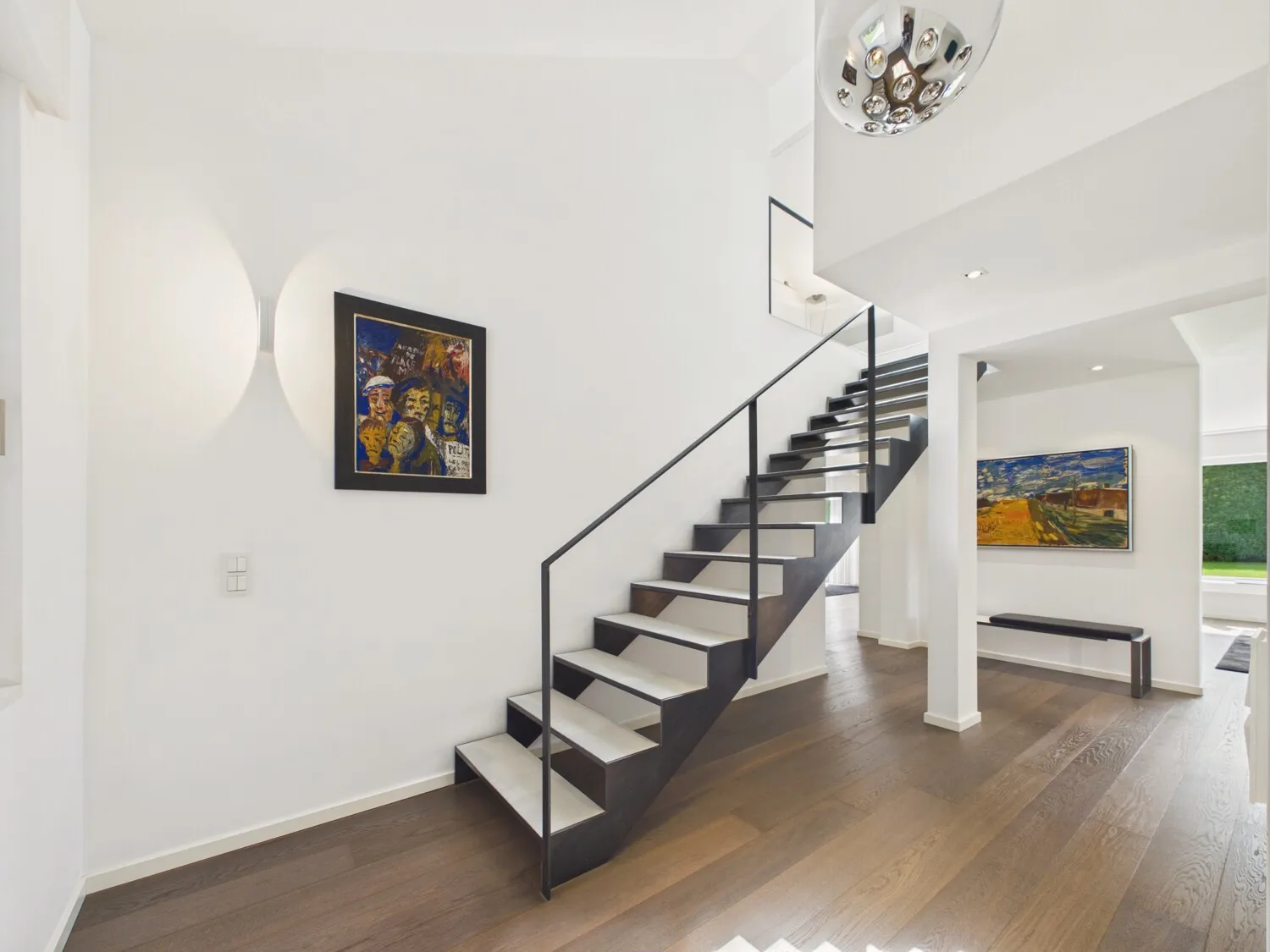 Treppenaufgang ins Schlafzimmer