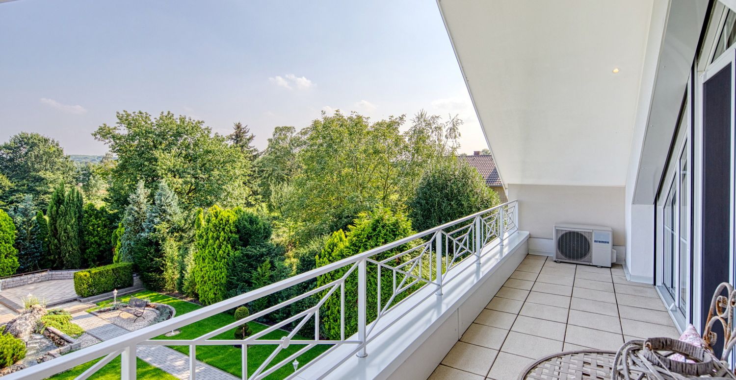 Balkon im Dachgeschoss