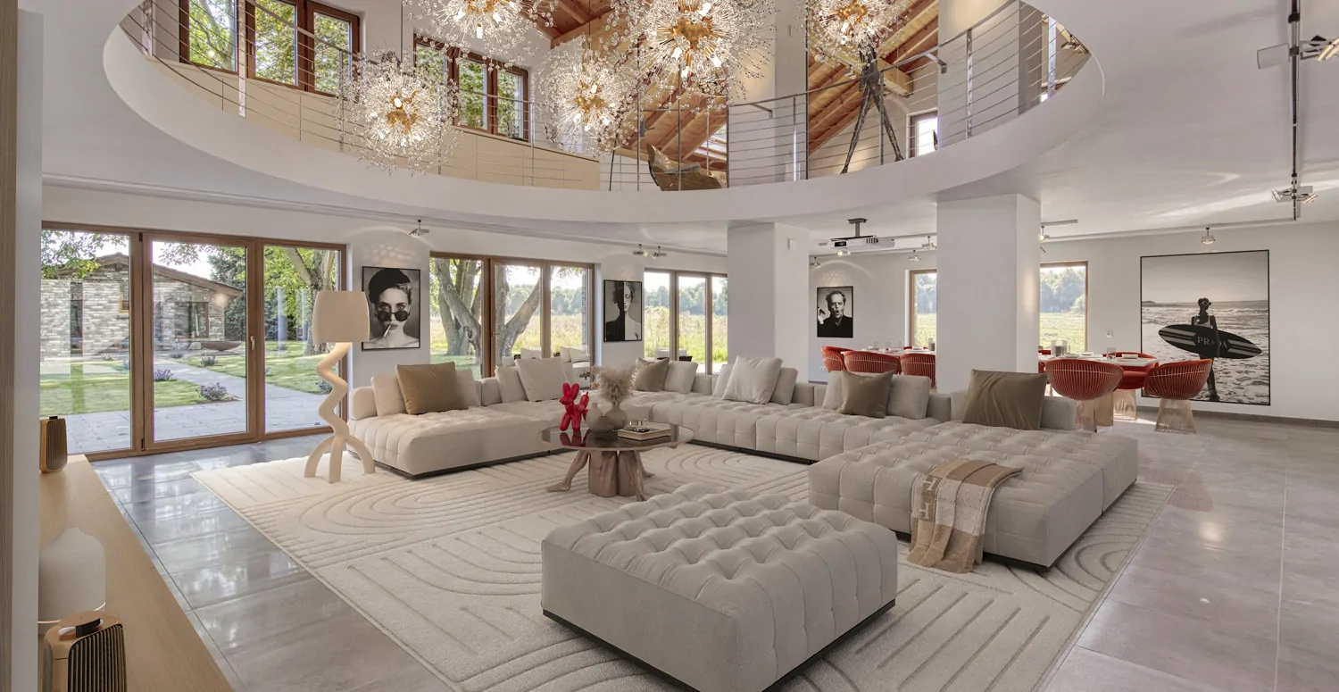 Wohnbereich als Wohnbeispiel