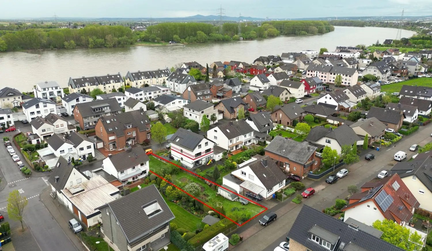 Luftbild Grundstück