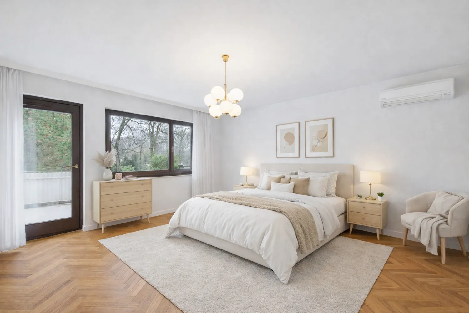 KI Visual Schlafzimmer