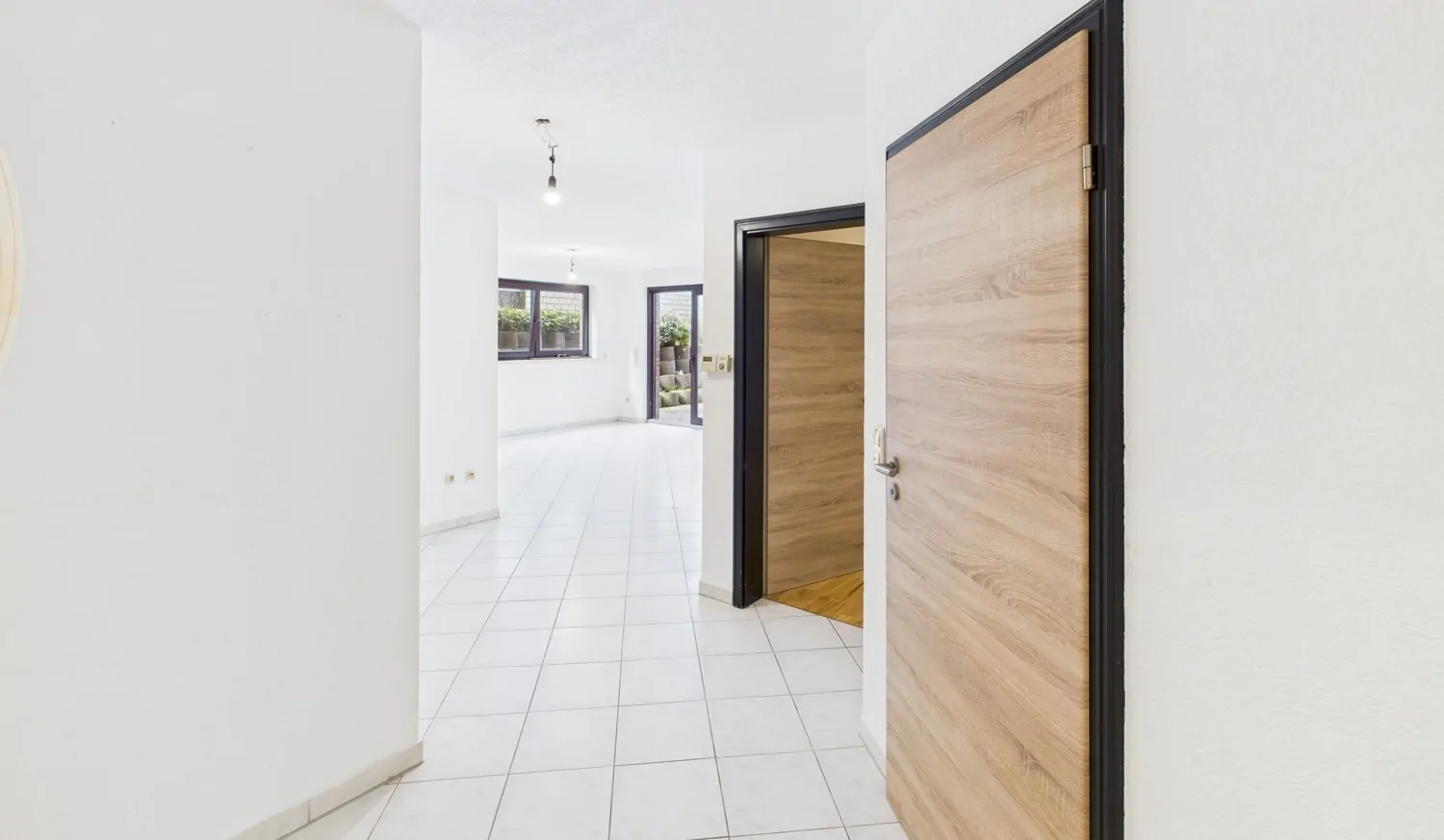 Blick zum Wohnbereich