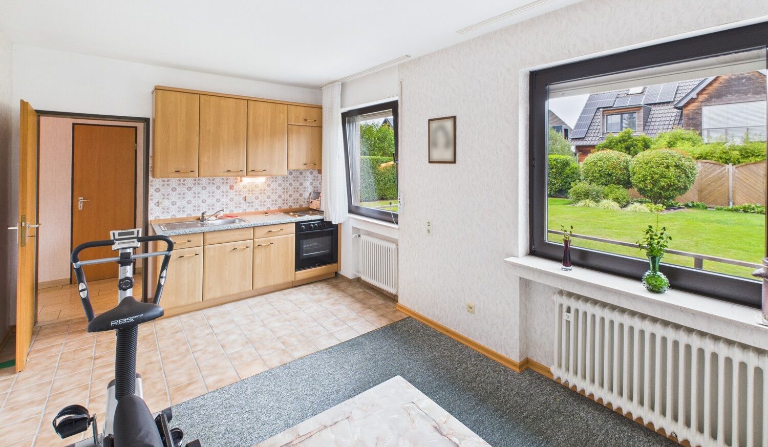 Wohn-/Schlafraum der Einliegerwohnung