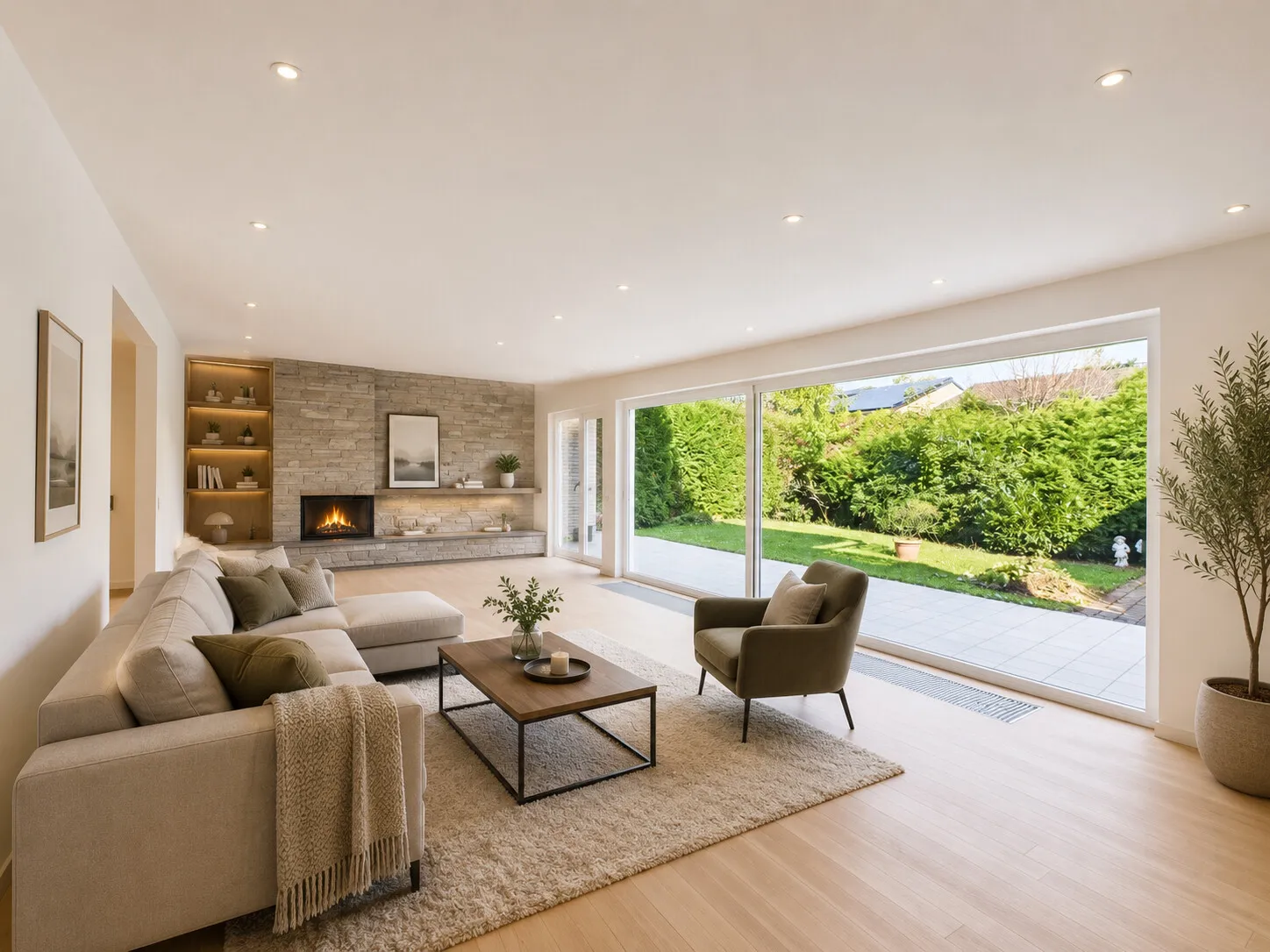Wohnzimmer Visualisierung