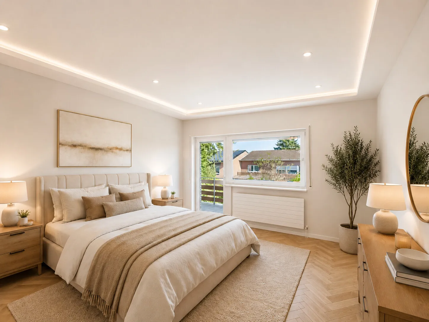 Schlafzimmer Visualisierung