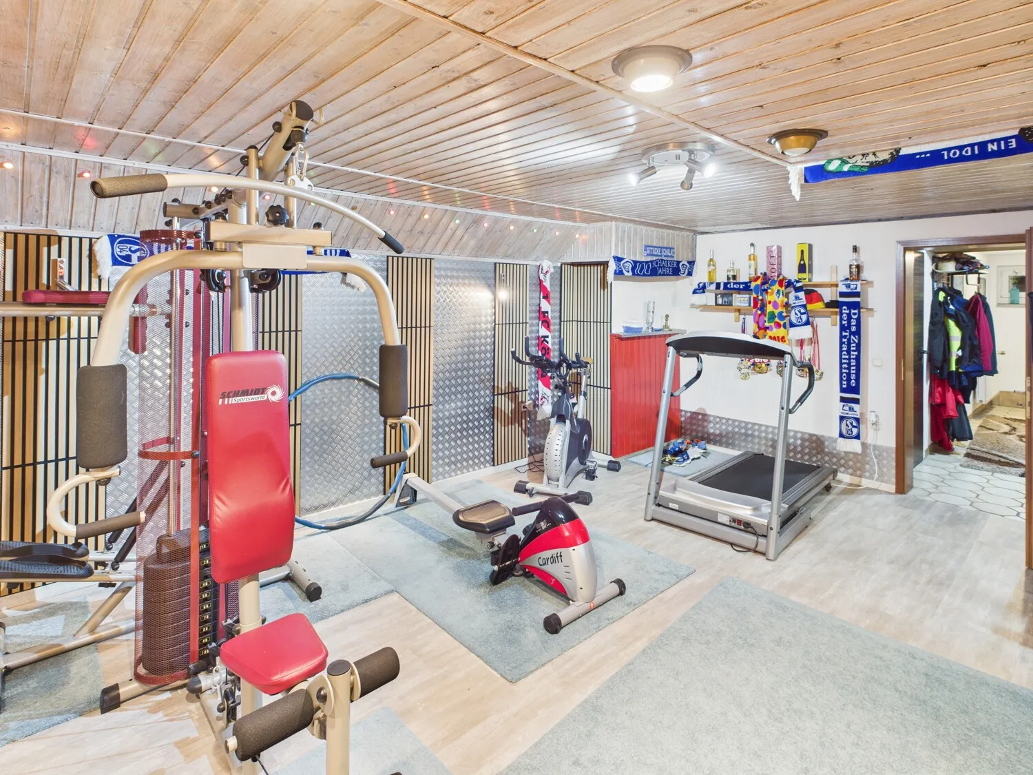 Hobbyraum im Kellergeschoss