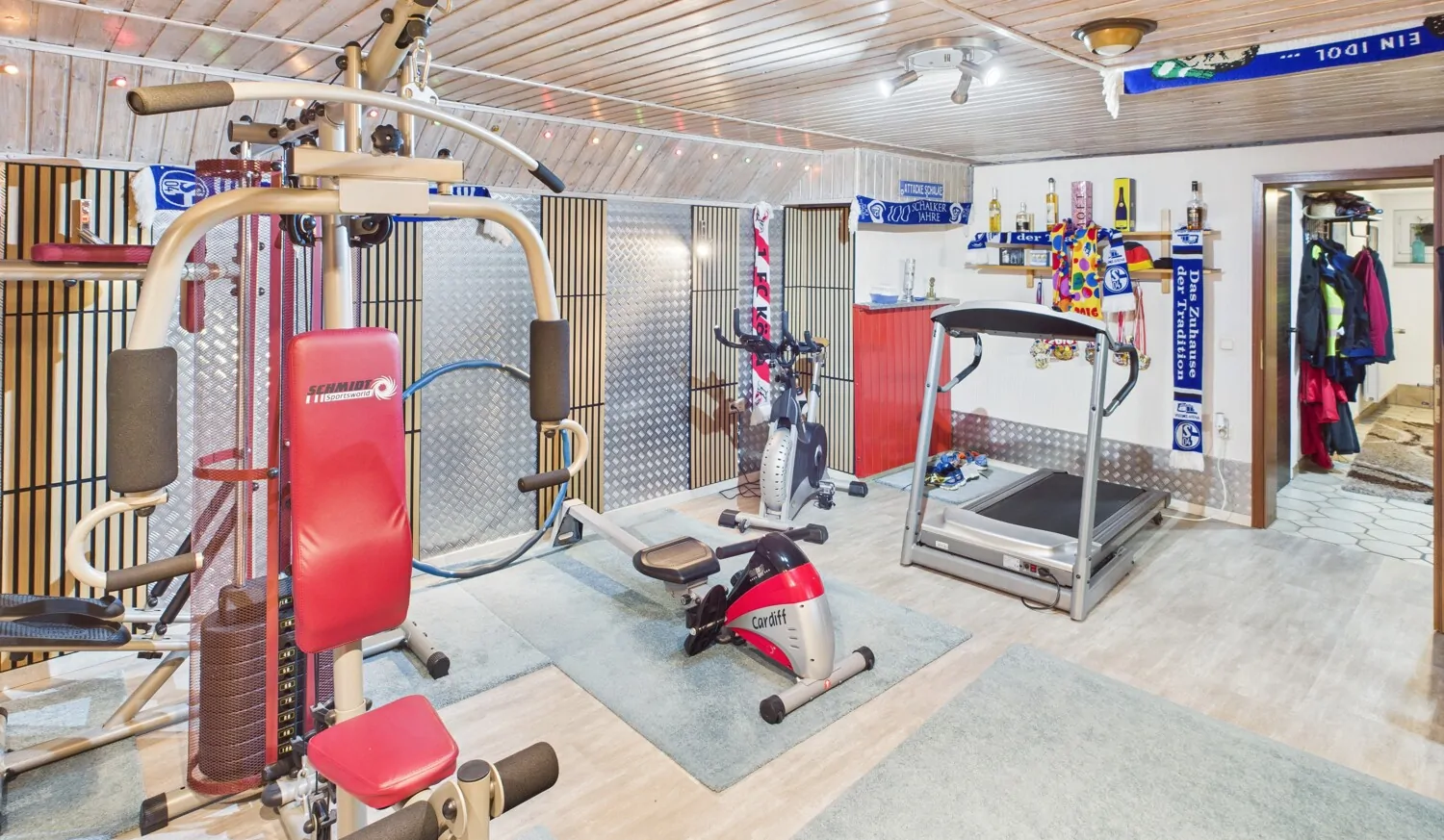 Hobbyraum im Kellergeschoss