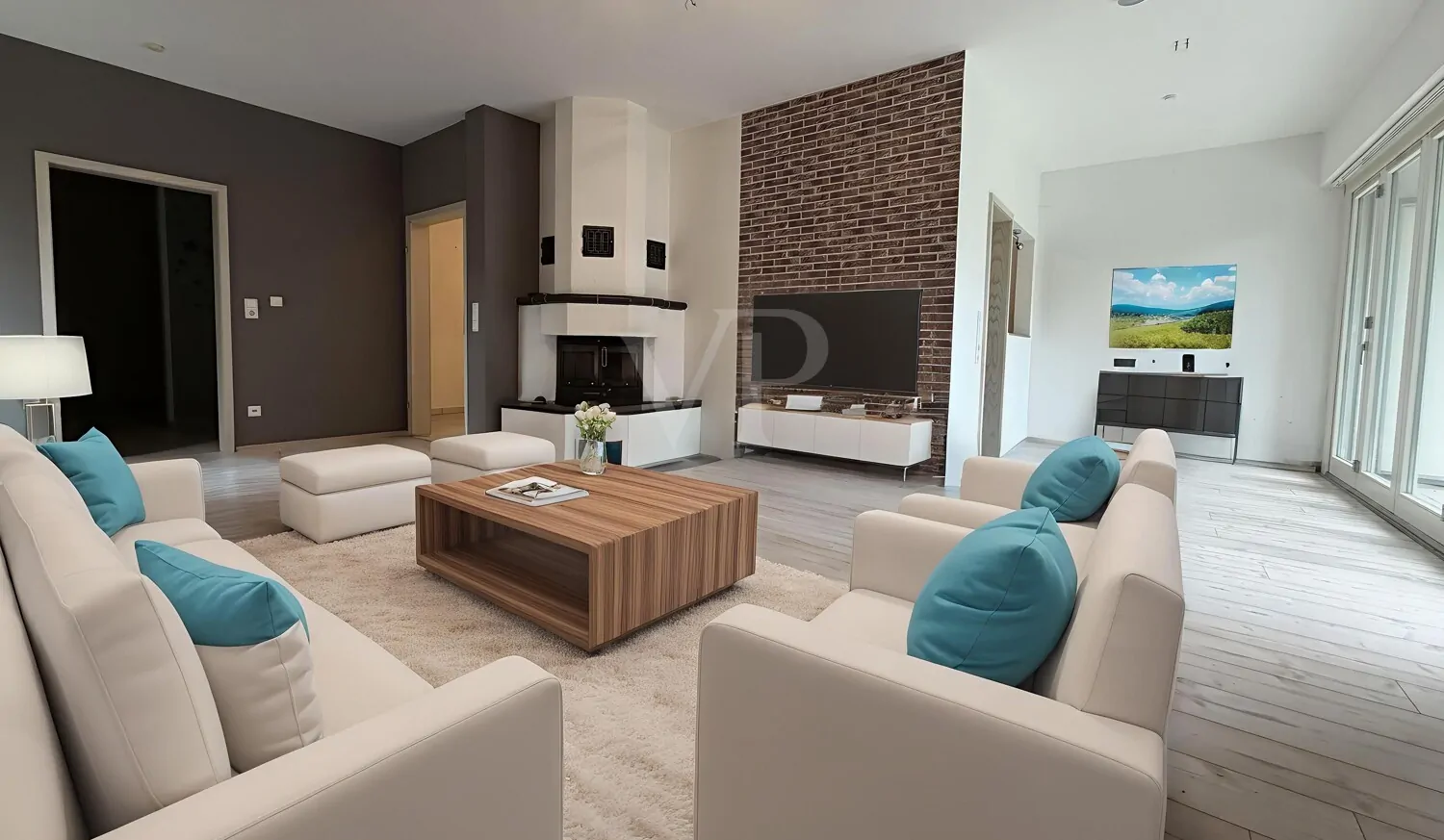 Wohnbereich (Visualisierung)