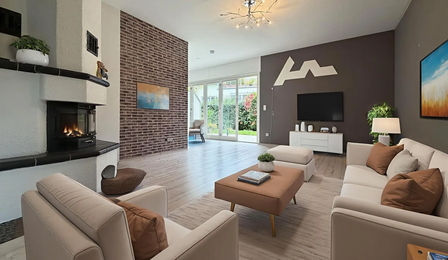 Wohnbereich (Visualisierung)