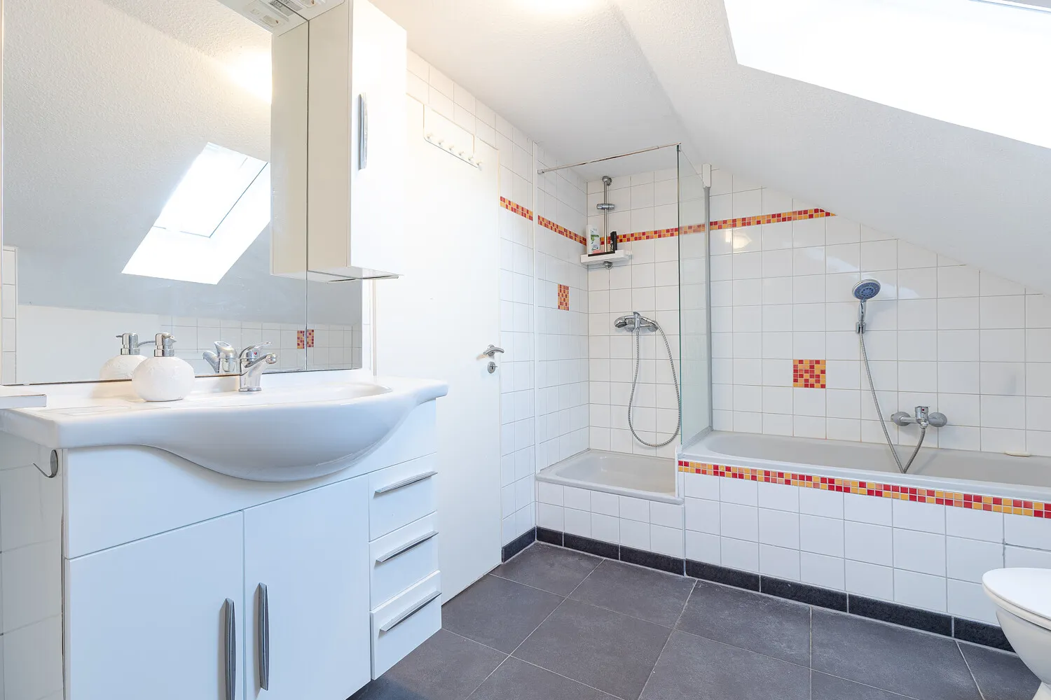 Tageslichtbad - Dachgeschoss