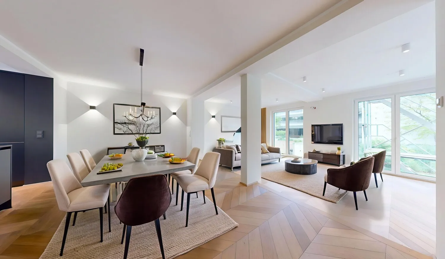 Essbereich Visualisierung