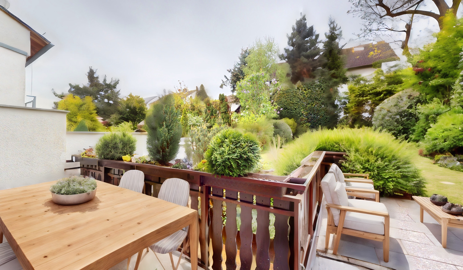 Terrasse Ansicht I - Visualisierung