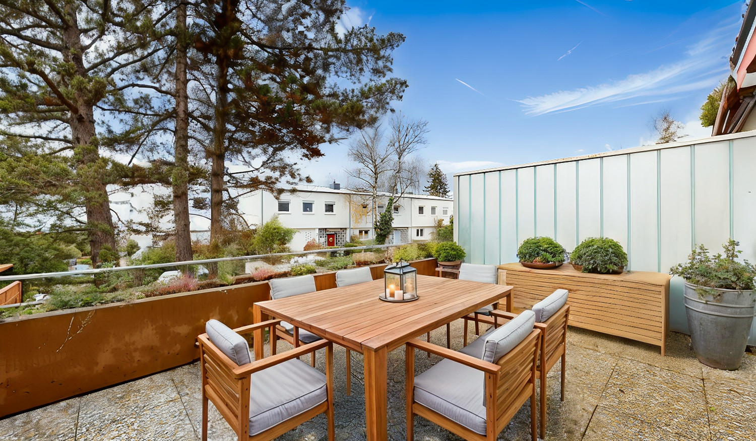 Terrasse Ansicht I - Visualisierung